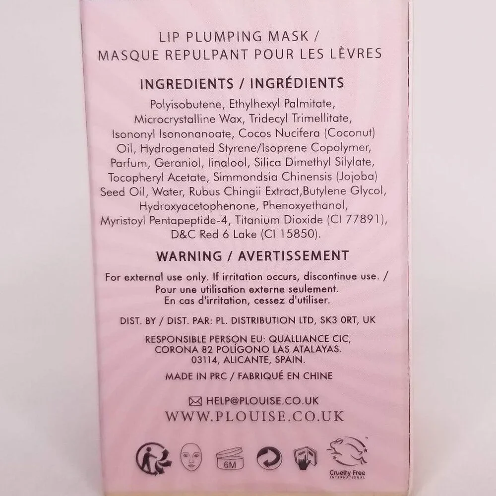 P.Louise - Pass The Plump Lip Treatment - Raspberry
